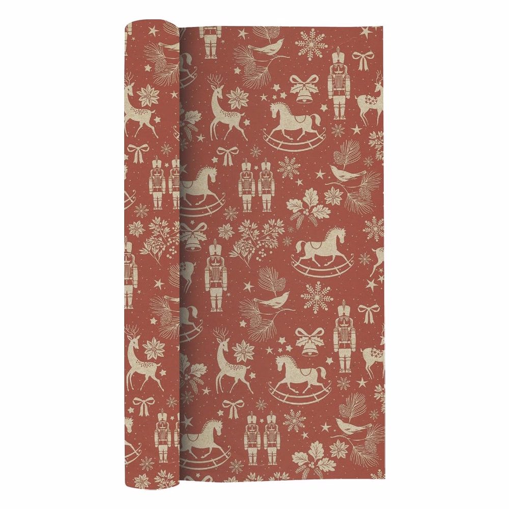 Karácsonyi díszcsomagoló CREATIVE Classic tekercses 70x200 cm 50 tekercs/doboz vegyes mintákkal