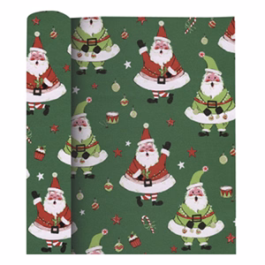 Díszcsomagoló CREATIVE tekercses 70x200 cm 50 tekercs/doboz karácsonyi vegyes mintákkal Kids