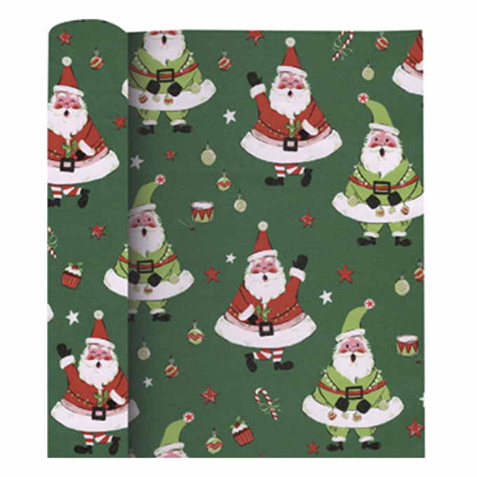 Díszcsomagoló CREATIVE tekercses 70x200 cm 50 tekercs/doboz karácsonyi vegyes mintákkal Kids