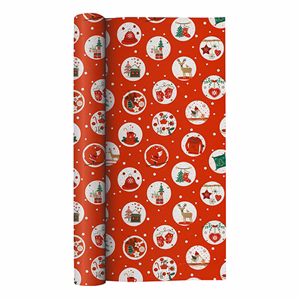 Díszcsomagoló CREATIVE tekercses 70x200 cm 50 tekercs/doboz karácsonyi vegyes mintákkal Kids