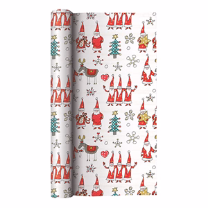 Díszcsomagoló CREATIVE tekercses 70x200 cm 50 tekercs/doboz karácsonyi vegyes mintákkal Kids