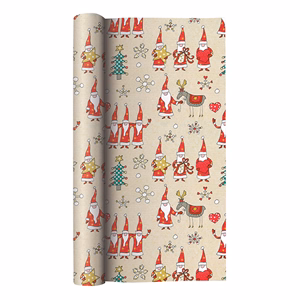 Díszcsomagoló CREATIVE tekercses 70x200 cm 50 tekercs/doboz karácsonyi vegyes mintákkal Kids