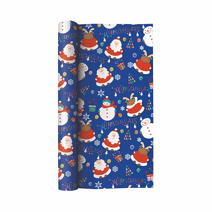 Díszcsomagoló CREATIVE tekercses 70x200 cm 50 tekercs/doboz karácsonyi vegyes mintákkal Kids