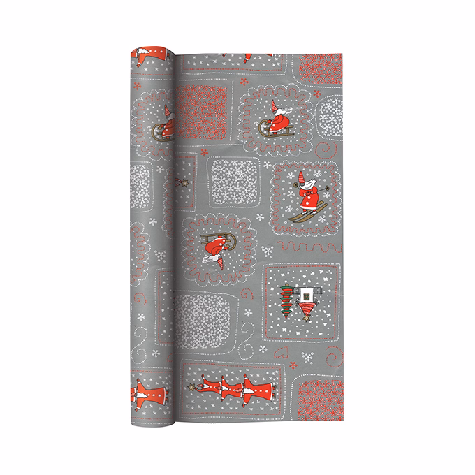 Díszcsomagoló CREATIVE tekercses 70x200 cm 50 tekercs/doboz karácsonyi vegyes mintákkal Kids