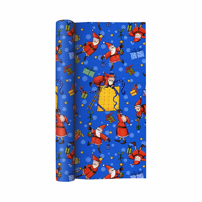 Díszcsomagoló CREATIVE tekercses 70x200 cm 50 tekercs/doboz karácsonyi vegyes mintákkal Kids