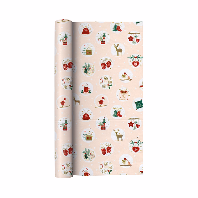 Díszcsomagoló CREATIVE tekercses 70x200 cm 50 tekercs/doboz karácsonyi vegyes mintákkal Kids