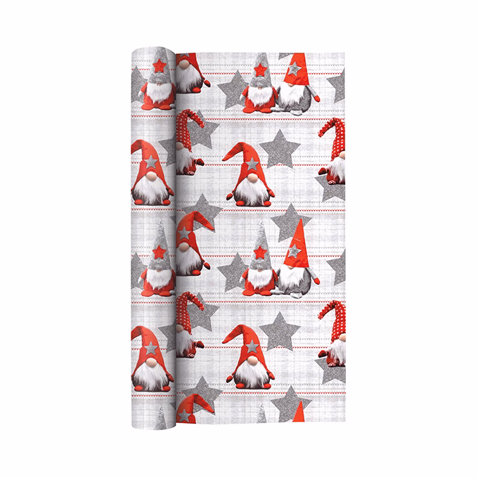 Díszcsomagoló CREATIVE tekercses 70x200 cm 50 tekercs/doboz karácsonyi vegyes mintákkal Kids