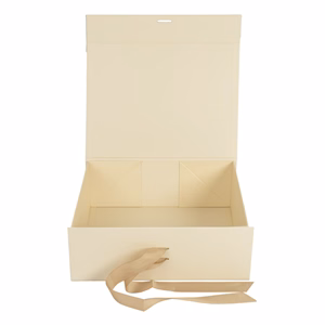 Díszdoboz PROMO összehajtható 33x25x12,5 cm bész