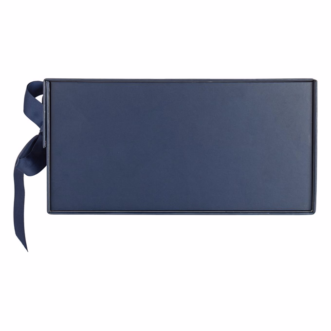 Díszdoboz PROMO összehajtható 33x25x12,5 cm sötétkék