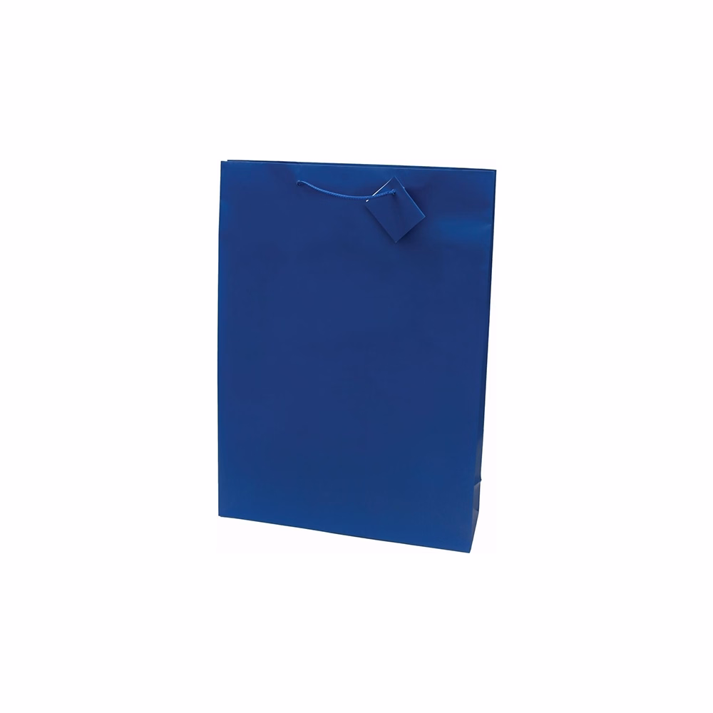 Dísztasak CREATIVE Special Simple XL 33x46x10 cm egyszínű kék zsinórfüles Dísztasak CREATIVE Special Simple XL 33x46x10 cm egyszínű kék zsinórfüles