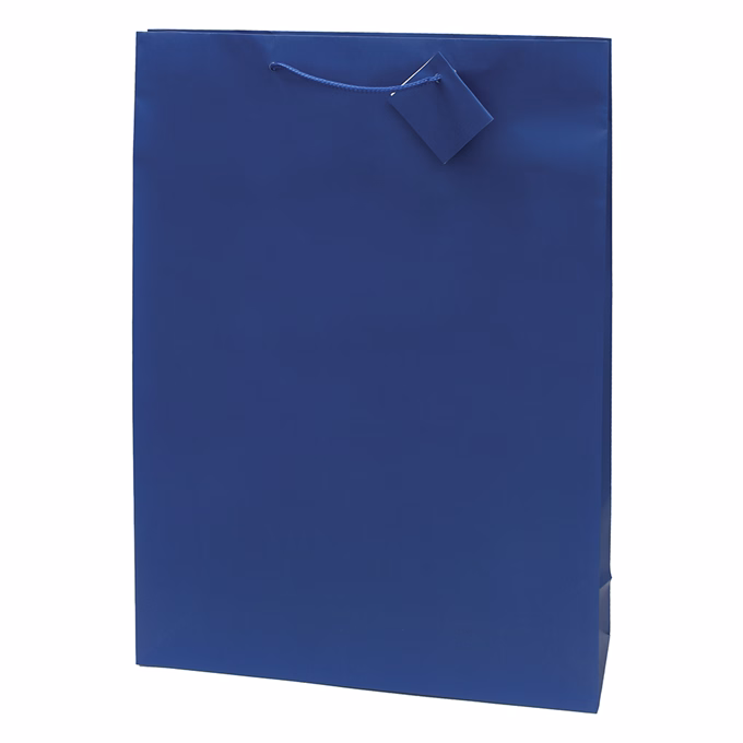 Dísztasak CREATIVE Special Simple XL 33x46x10 cm egyszínű kék zsinórfüles Dísztasak CREATIVE Special Simple XL 33x46x10 cm egyszínű kék zsinórfüles