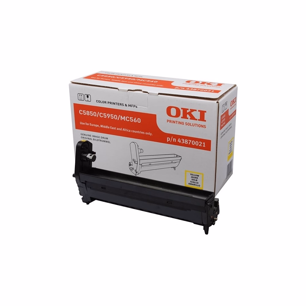 Dobegység OKI C5850/C5950 sárga