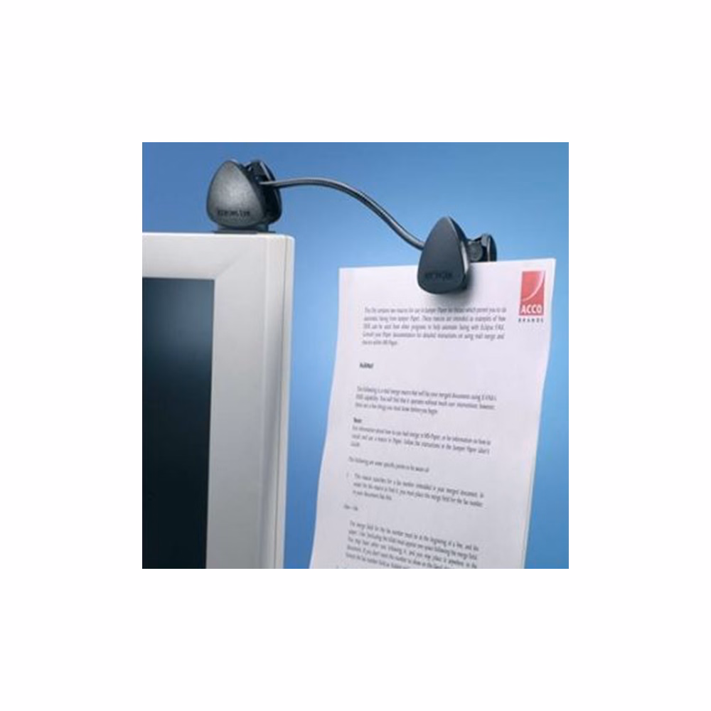 Dokumentum tartó monitorra KENSINGTON  FlexClip csiptetős fekete