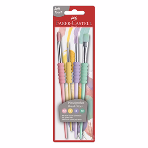 Ecset készlet FABER-CASTELL pasztell ( 4,8,10,12)