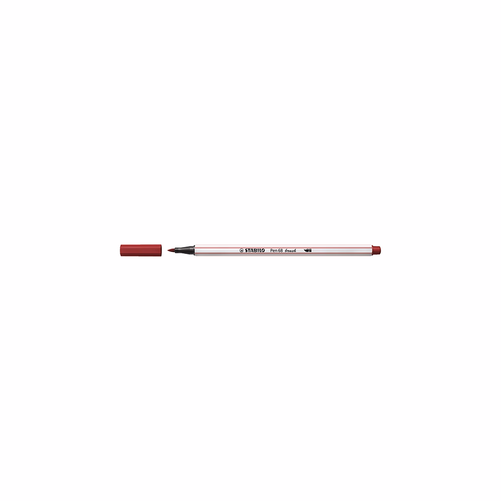 Ecsetfilc STABILO Pen 68 Brush bordó