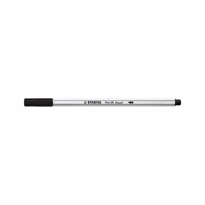 Ecsetfilc STABILO Pen 68 Brush fekete