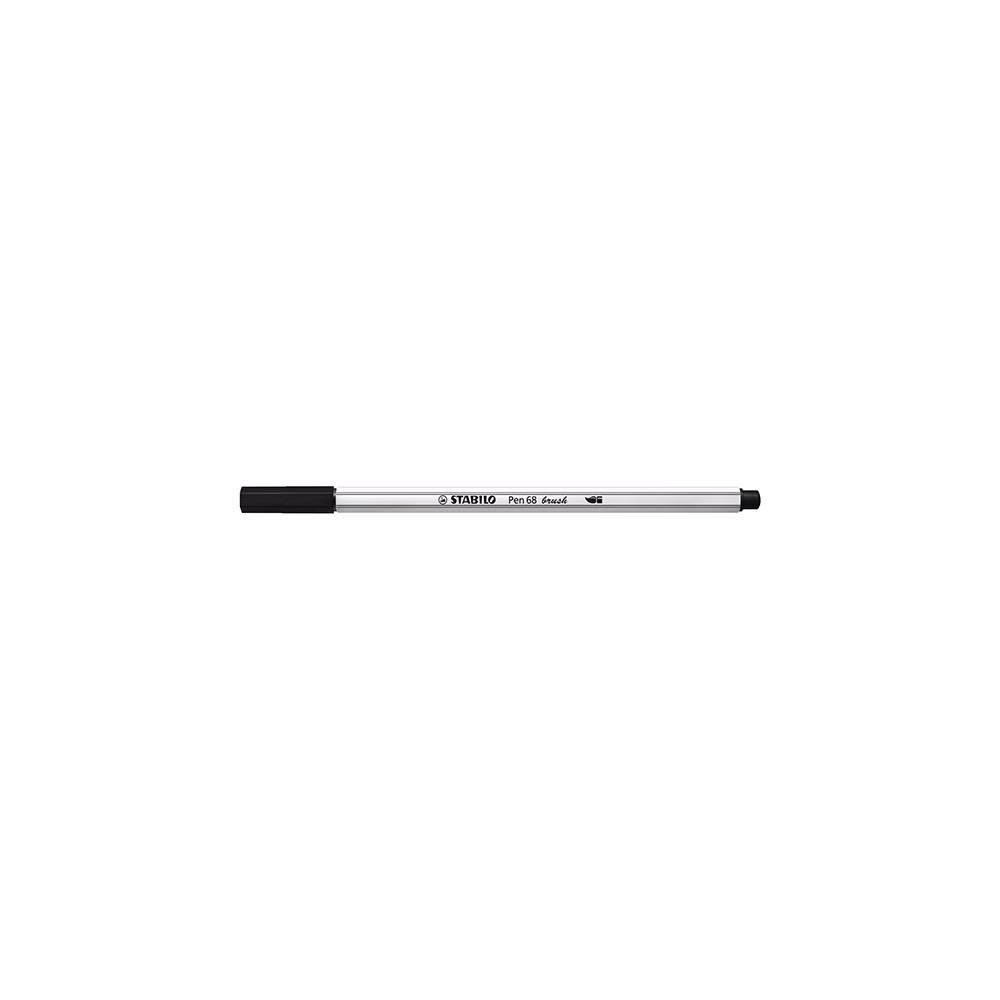 Ecsetfilc STABILO Pen 68 Brush fekete