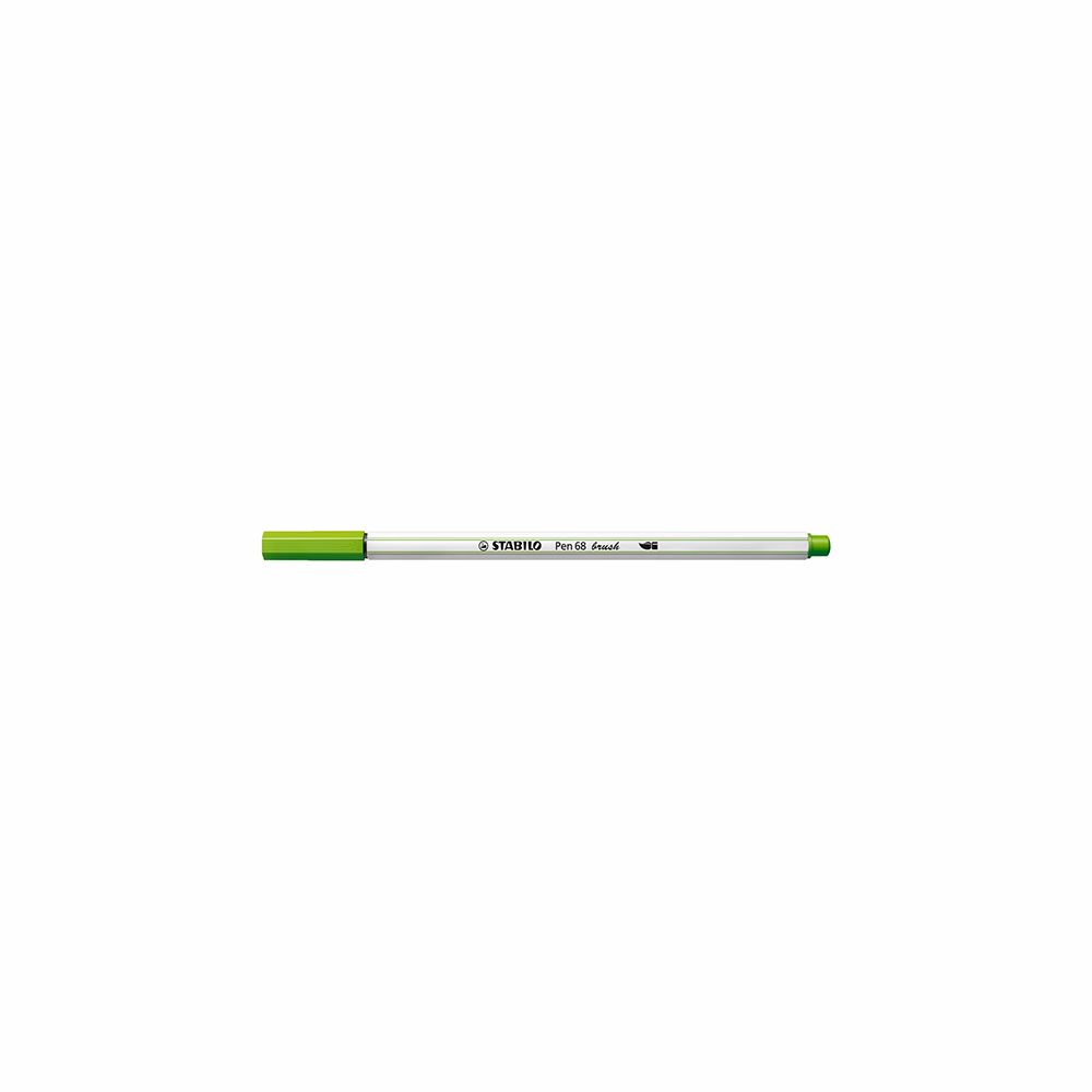 Ecsetfilc STABILO Pen 68 Brush fűzöld