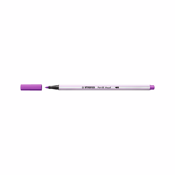 Ecsetfilc STABILO Pen 68 Brush lila