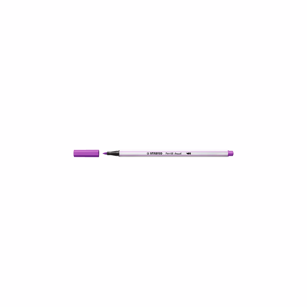 Ecsetfilc STABILO Pen 68 Brush lila