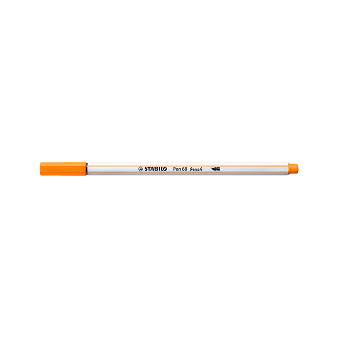 Ecsetfilc STABILO Pen 68 Brush narancs Ecsetfilc STABILO Pen 68 Brush narancs