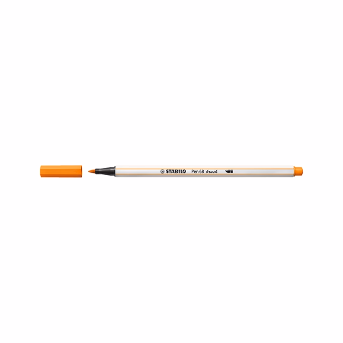 Ecsetfilc STABILO Pen 68 Brush narancs Ecsetfilc STABILO Pen 68 Brush narancs
