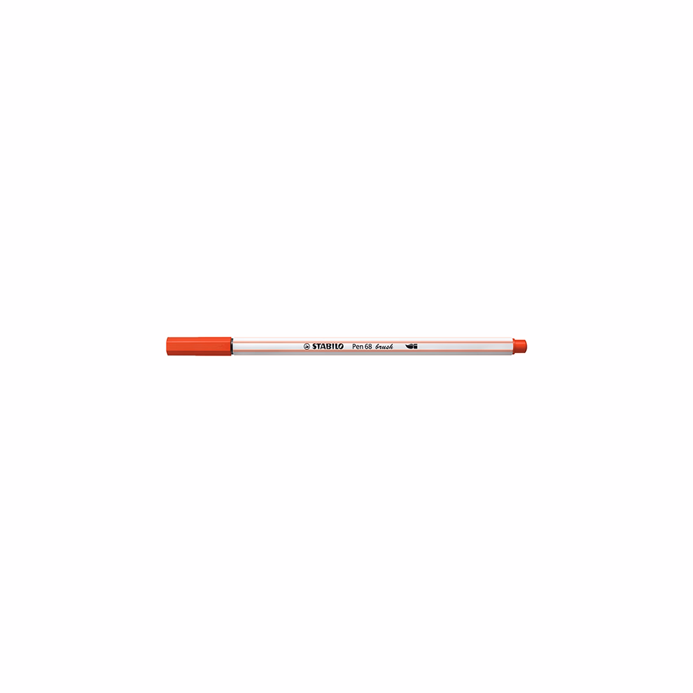 Ecsetfilc STABILO Pen 68 Brush piros