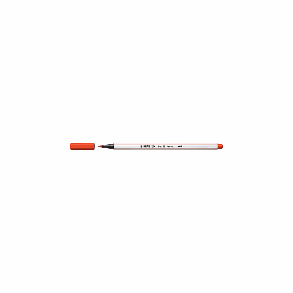 Ecsetfilc STABILO Pen 68 Brush piros