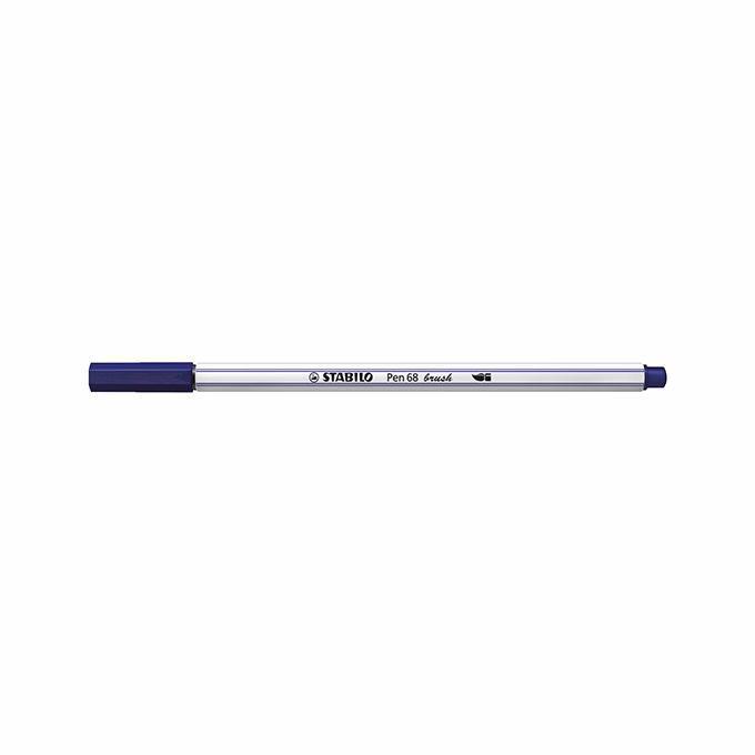 Ecsetfilc STABILO Pen 68 Brush sötétkék
