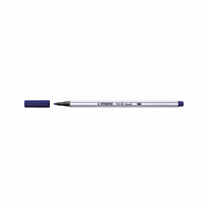 Ecsetfilc STABILO Pen 68 Brush sötétkék
