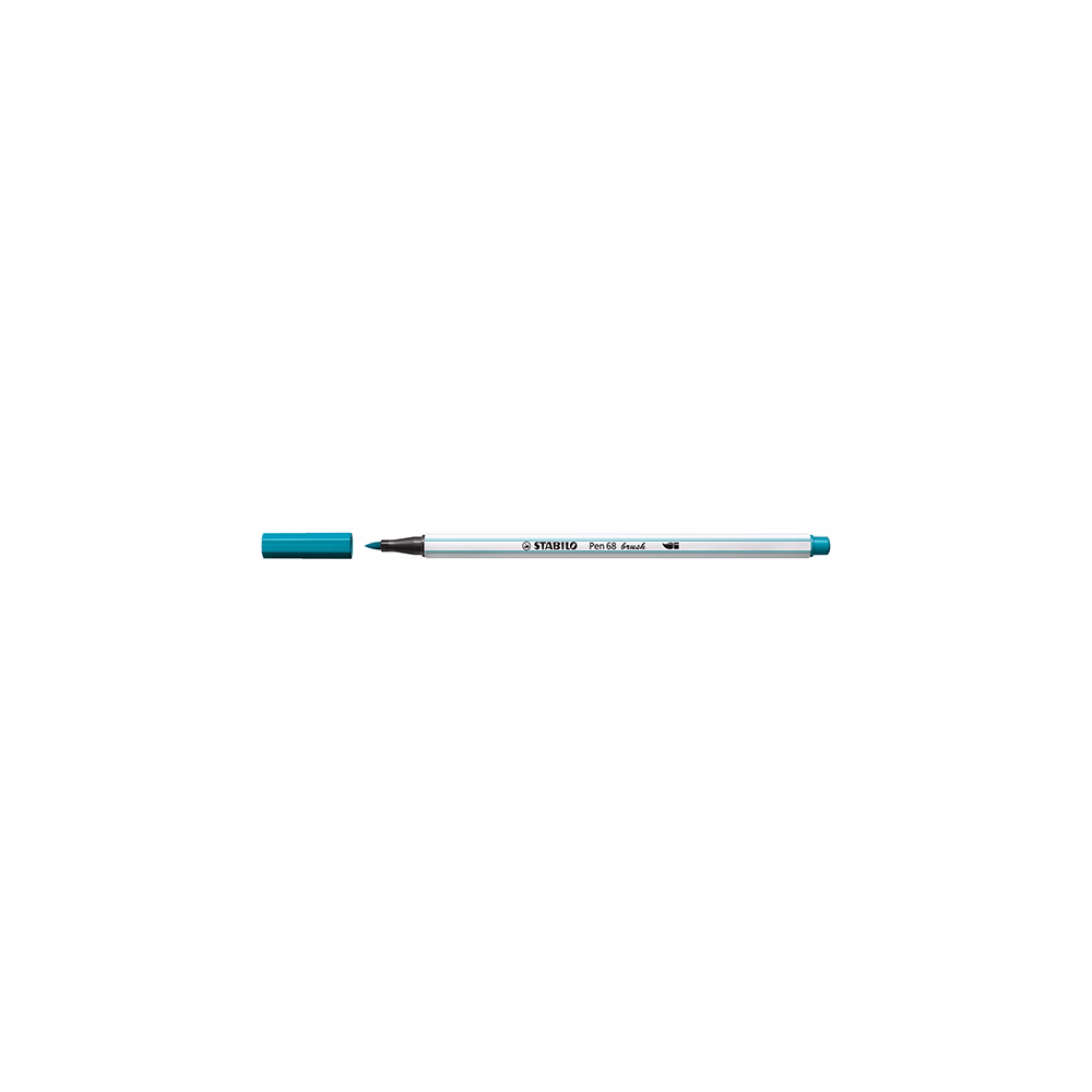 Ecsetfilc STABILO Pen 68 Brush tükizkék