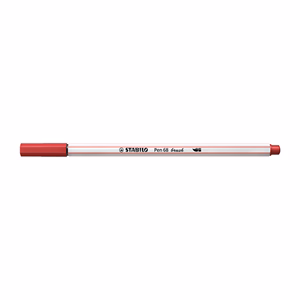 Ecsetfilc STABILO Pen 68 Brush vörös