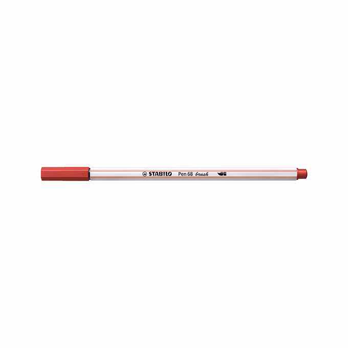 Ecsetfilc STABILO Pen 68 Brush vörös