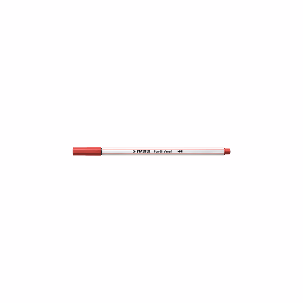 Ecsetfilc STABILO Pen 68 Brush vörös