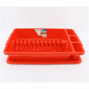 Edényszárító tálcával POBEDA kis méretű 44x26x8 cm