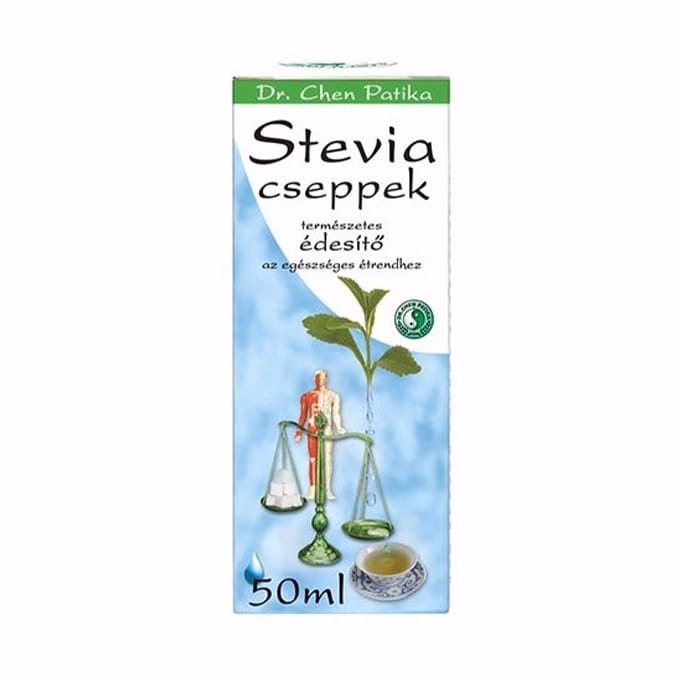 Édesítőszer DR CHEN Stevia cseppek 50ml