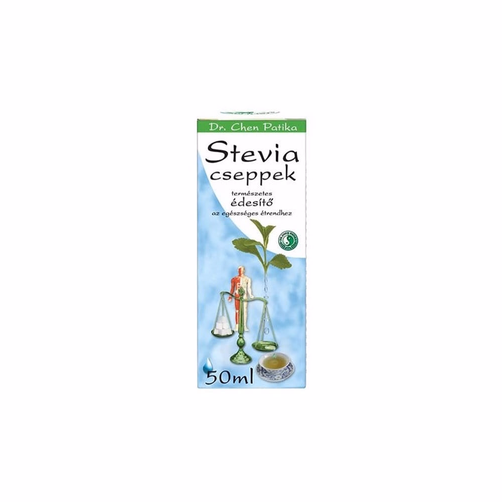 Édesítőszer DR CHEN Stevia cseppek 50ml