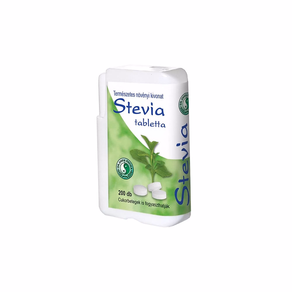 Édesítőszer DR CHEN Stevia tabletta 200 darab/doboz