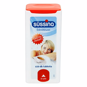 Édesítőszer SÜSSINA 650 darabos