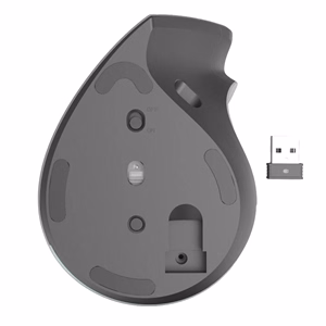 Egér vezeték nélküli HAMA EMW-700R ergonómikus szürke