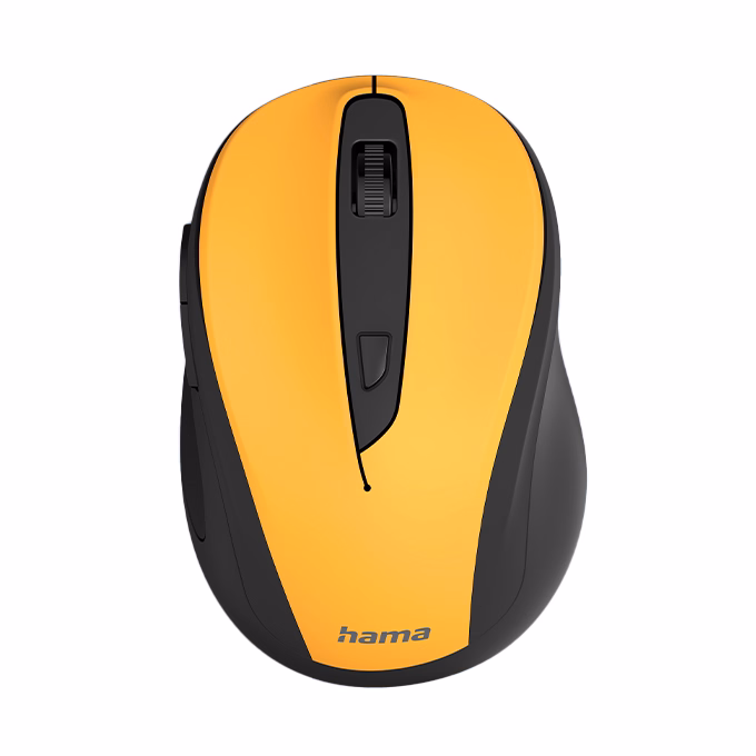Egér vezeték nélküli HAMA MW-400 V2 sárga