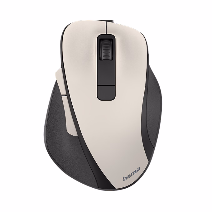 Egér vezeték nélküli HAMA MW-500 V2 krémesfehér
