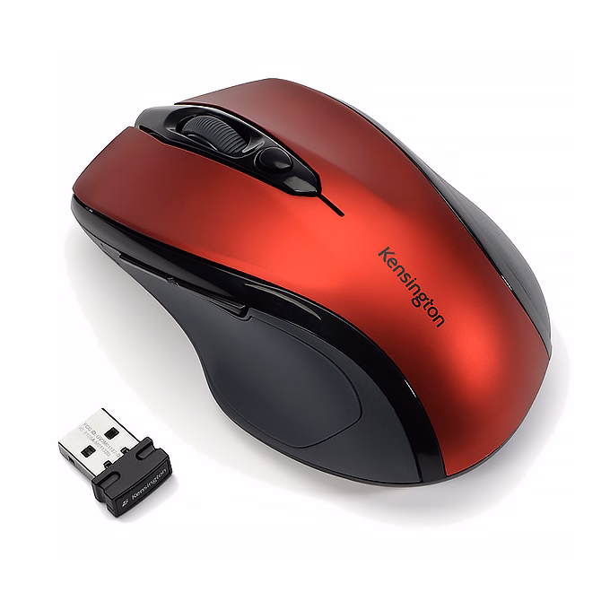 Egér vezeték nélküli KENSINGTON ProFit kompakt méret piros
