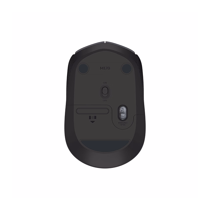 Egér vezeték nélküli LOGITECH B170 2,4 Ghz 1000 DPI fekete