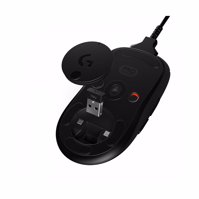 Egér vezeték nélküli LOGITECH Gamer Pro 2,4 GHz, USB 25K DPI fekete Egér vezeték nélküli LOGITECH Gamer Pro 2,4 GHz, USB 25K DPI fekete