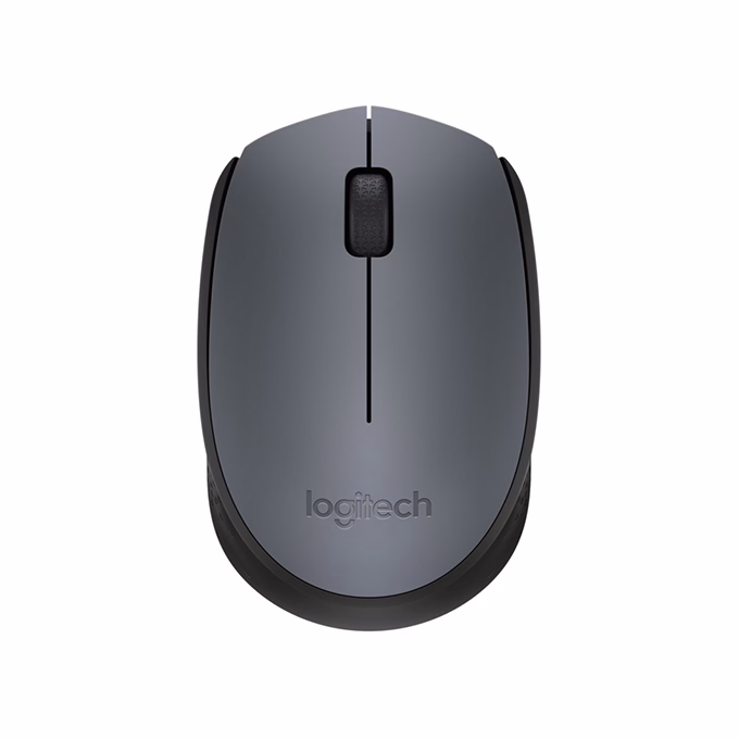 Egér vezeték nélküli LOGITECH M170 2,4 Ghz 1000 DPI szürke