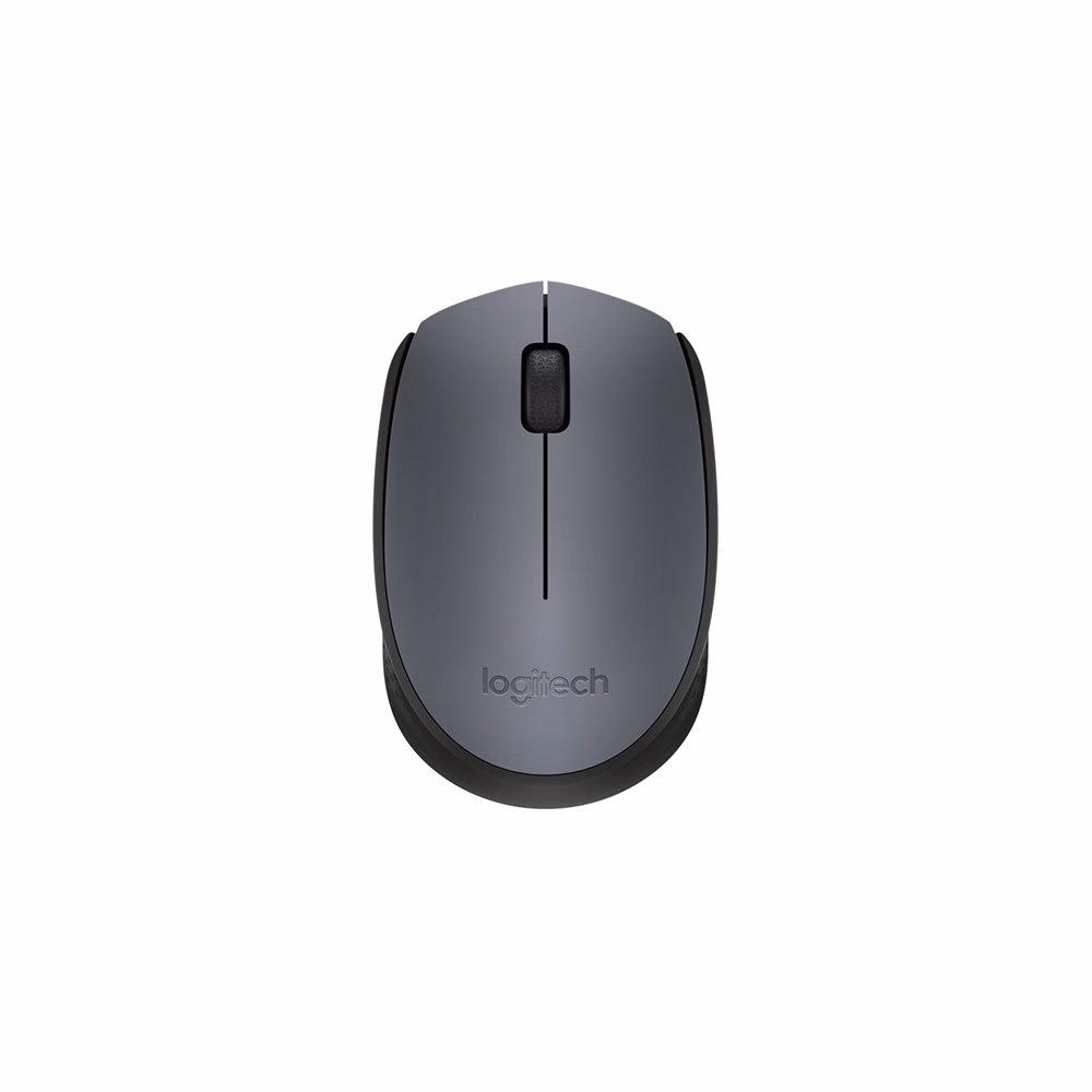 Egér vezeték nélküli LOGITECH M170 2,4 Ghz 1000 DPI szürke