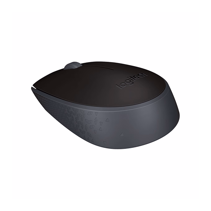 Egér vezeték nélküli LOGITECH M171 2,4 Ghz 1000 DPI fekete/szürke