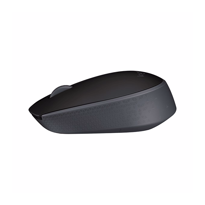Egér vezeték nélküli LOGITECH M171 2,4 Ghz 1000 DPI fekete/szürke