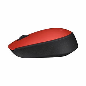 Egér vezeték nélküli LOGITECH M171 2,4 Ghz 1000 DPI piros